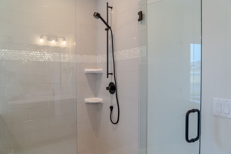 Modern Shower with Multiple Jets